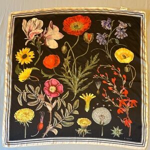 Rich, Floral, Botanical Scarf
